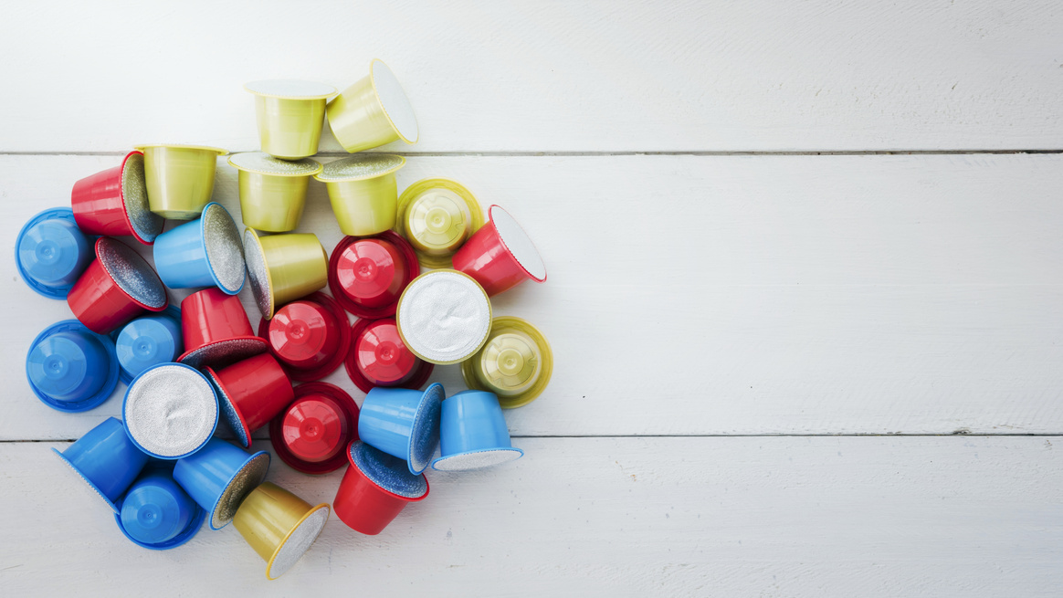 Top View Coffee Capsules